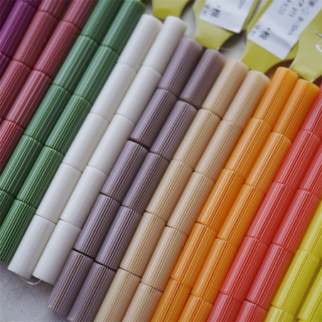 限定多色入！圆柱形~波子泡泡糖系列日本采购品牌配件树脂珠 8X20MM-6