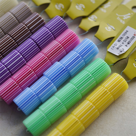 限定多色入！胖胖圆柱形~波子泡泡糖系列日本采购品牌配件树脂珠 15X16MM-1