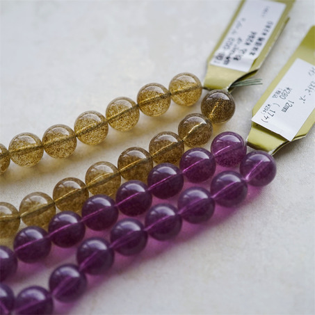 圆珠质感水染水彩画色~日本高品质树脂珠DIY配件-3