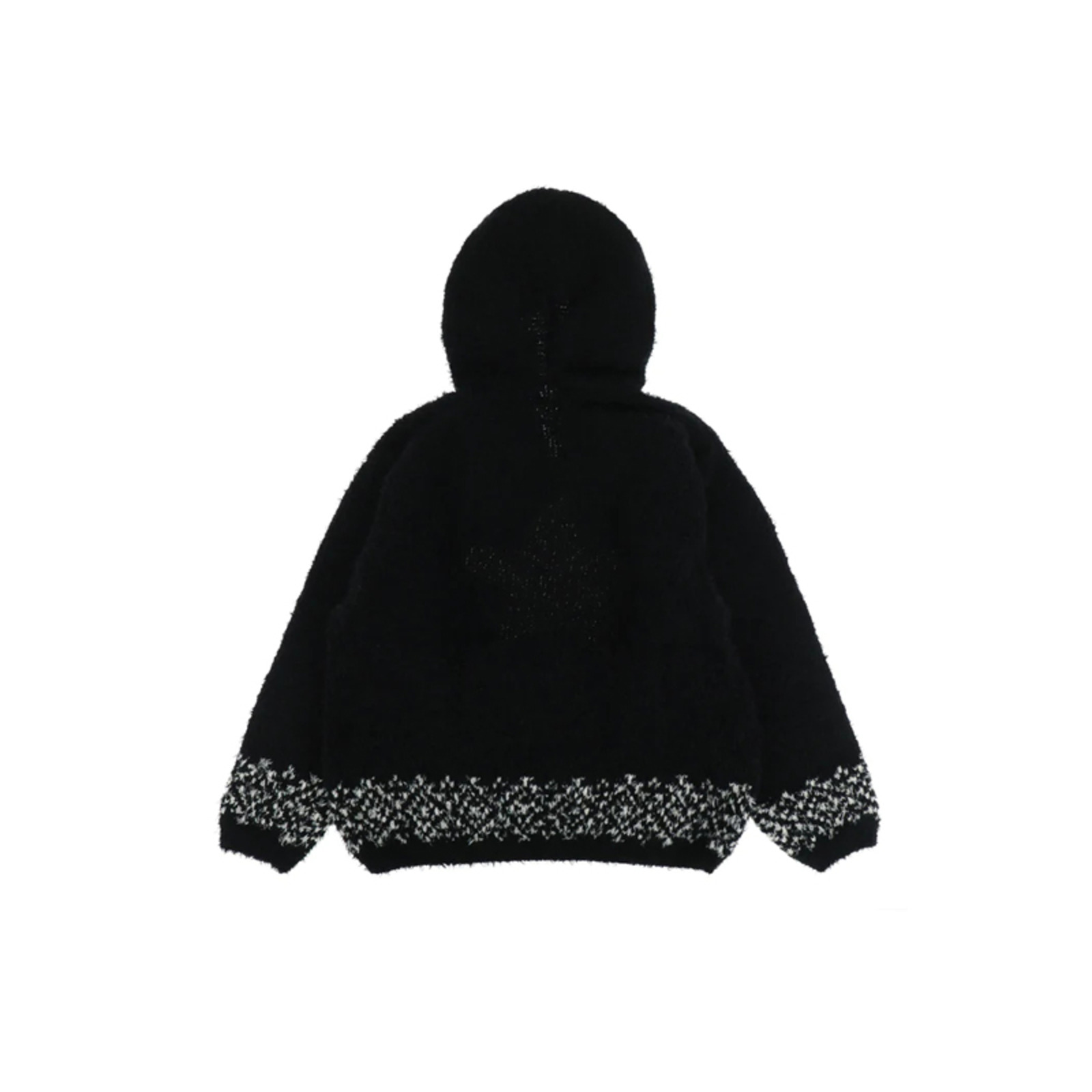 Children of the discordance 22AW OVERSIZED STAR MOTIF KNIT HOODIE