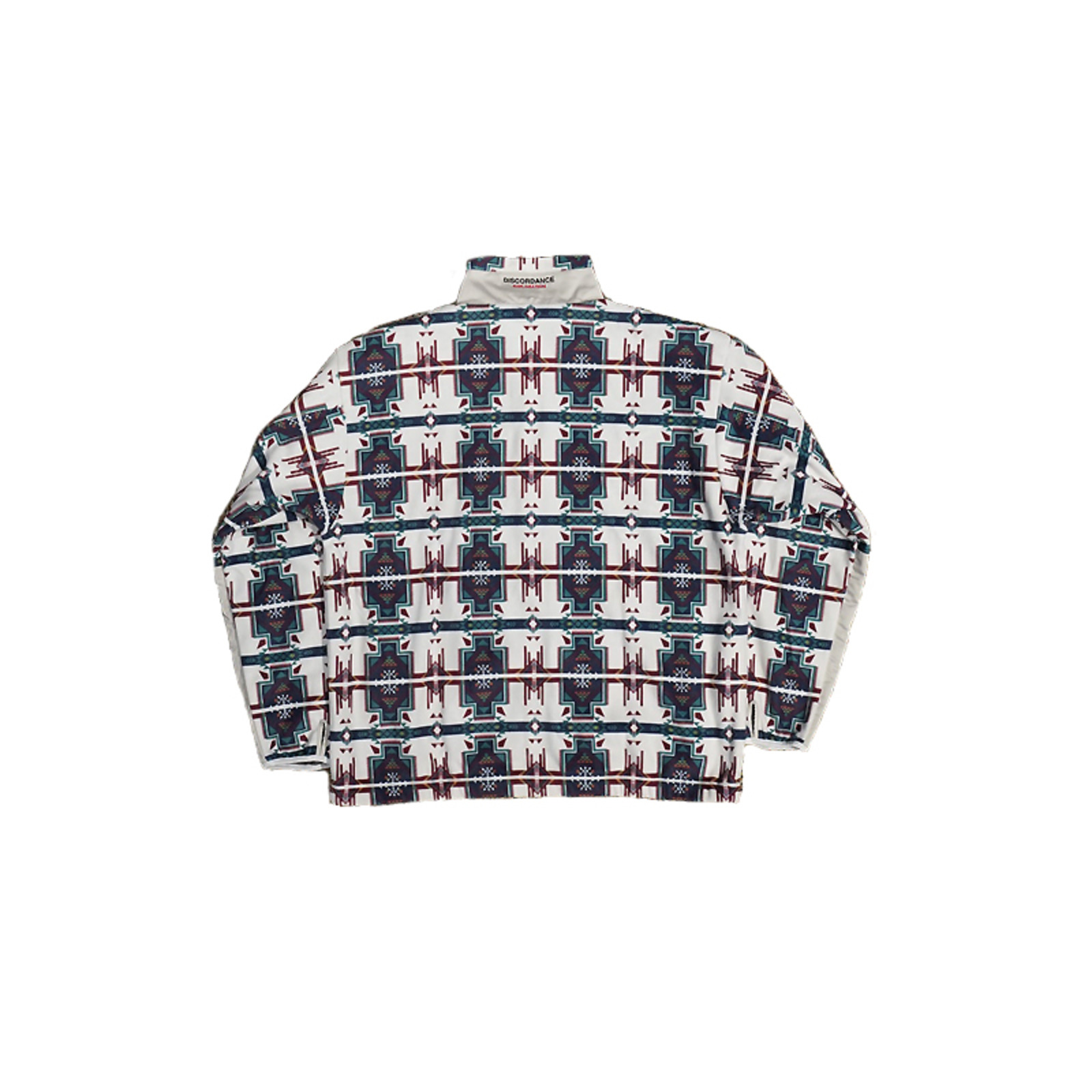 Children of the discordance 22AW NATIVE CHECK TEX FLEECE JACKET