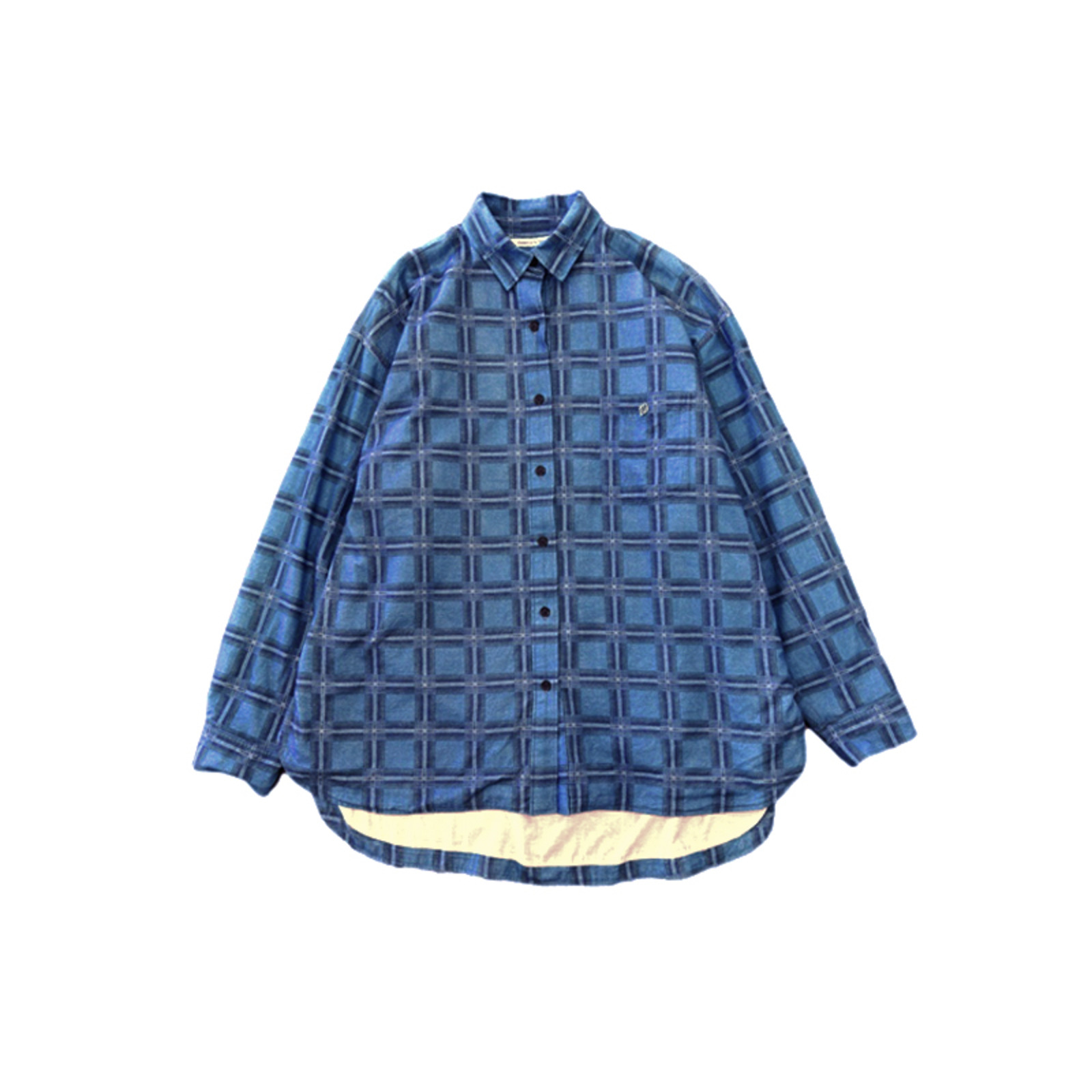 Children of the discordance 22AW PRINT CHECK × BANDANA SHIRT