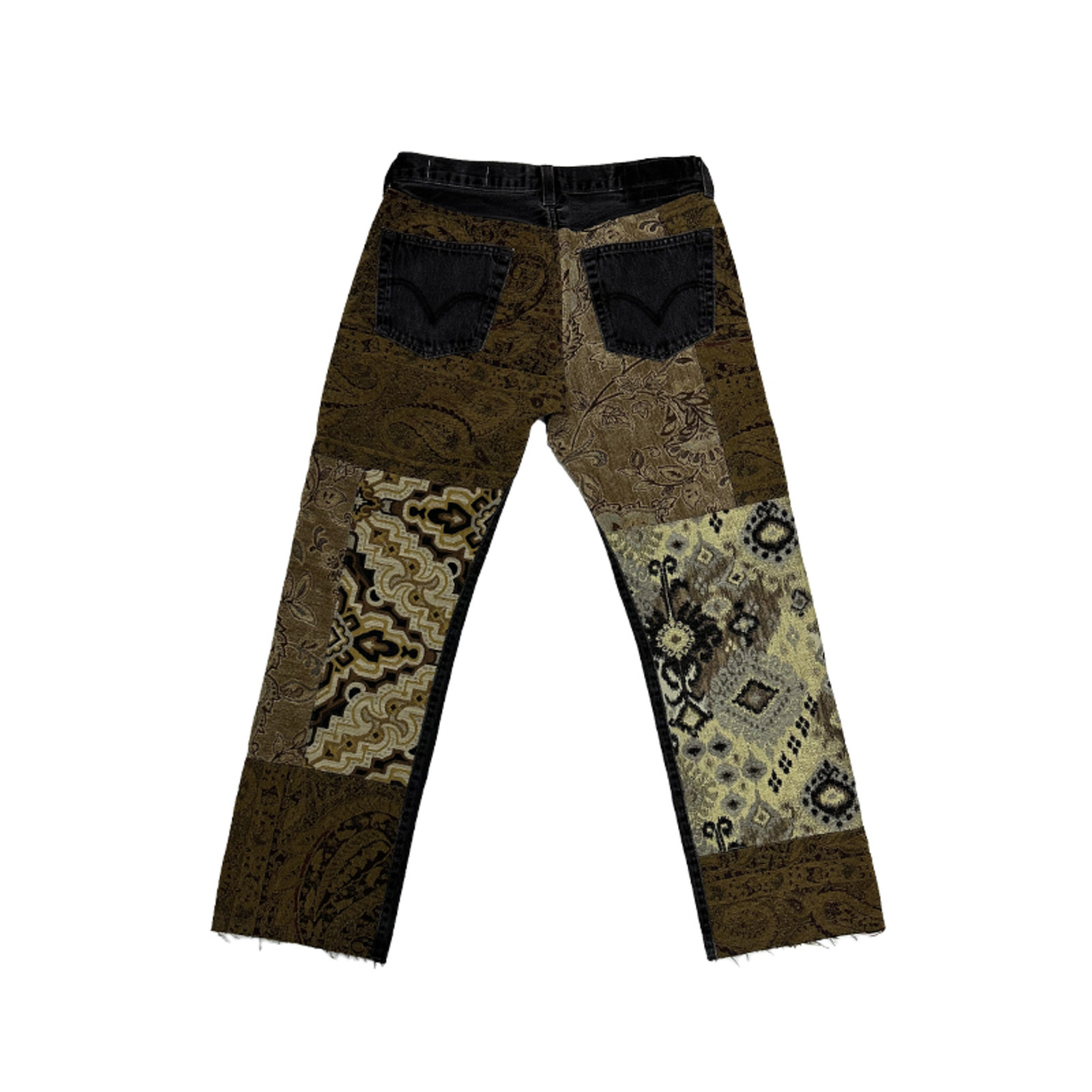 Children of the discordance 22AW NY: VINTAGE ALL-AMERIKKKAN DENIM PANTS