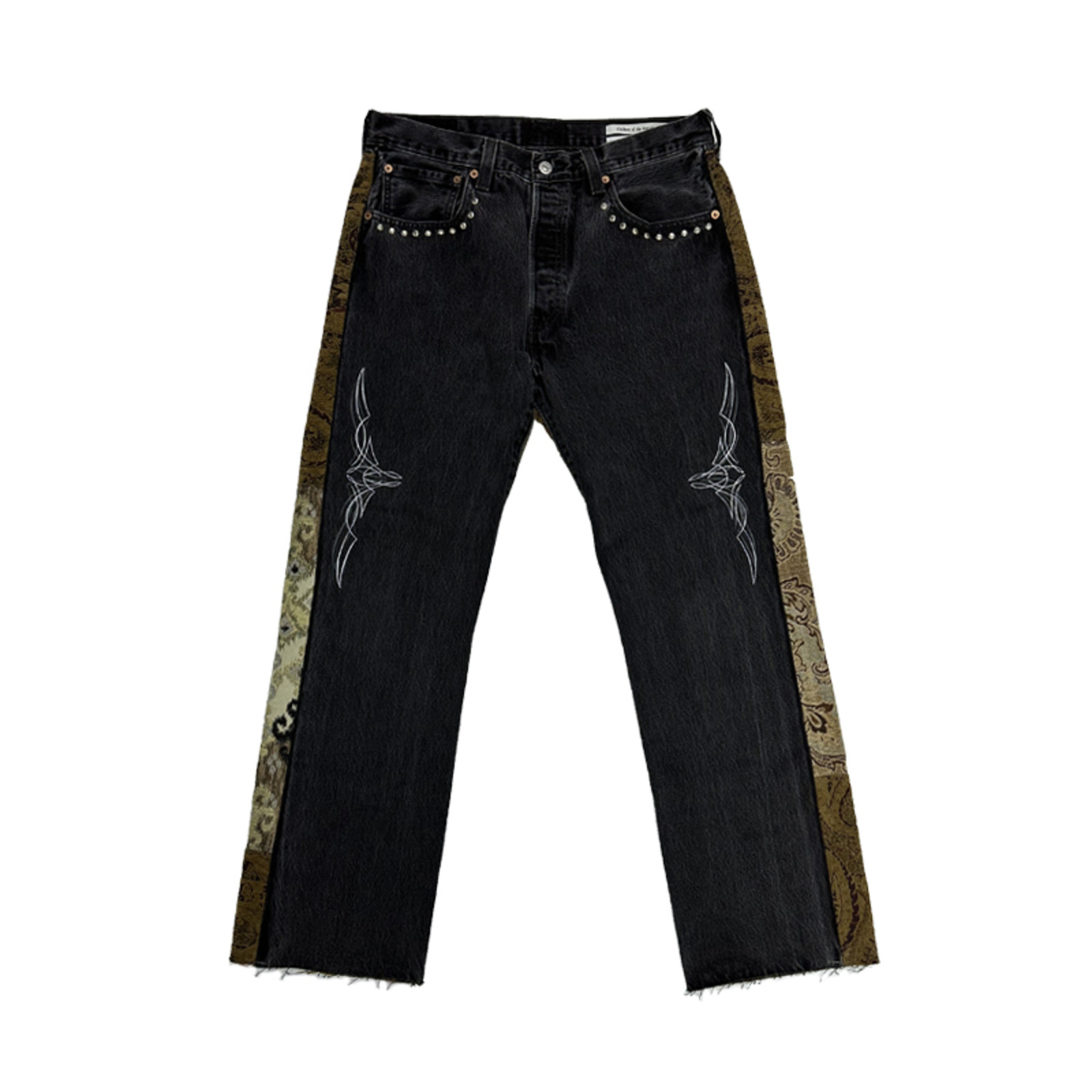 Children of the discordance 22AW NY: VINTAGE ALL-AMERIKKKAN DENIM PANTS