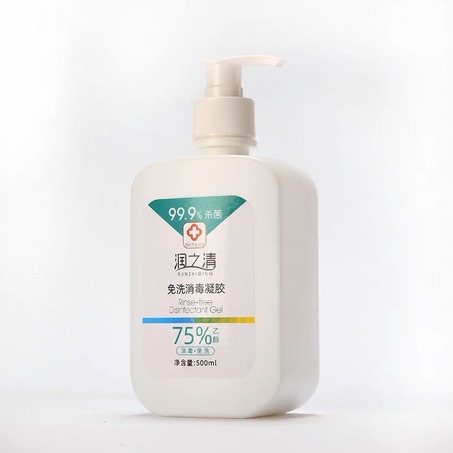 润之清75%免洗消毒凝胶500ml-2