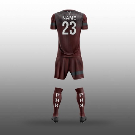 ISNS Boys Football Home Uniform --男装主场足球服-3