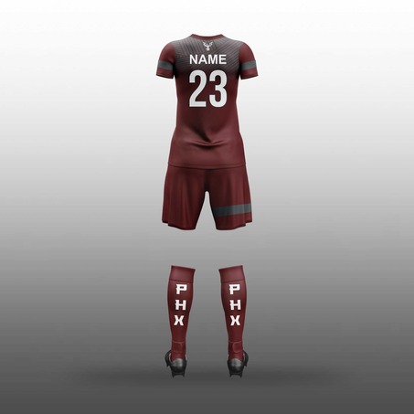 ISNS Girls Football Home Uniform --女装主场足球服-3
