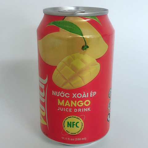 Vinut芒果汁 マンゴージュース 330ml*24罐-2