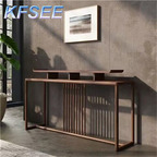 300usd Prodgf 100*35*85cm Wood Beautiful Entryway Kfsee Console Table