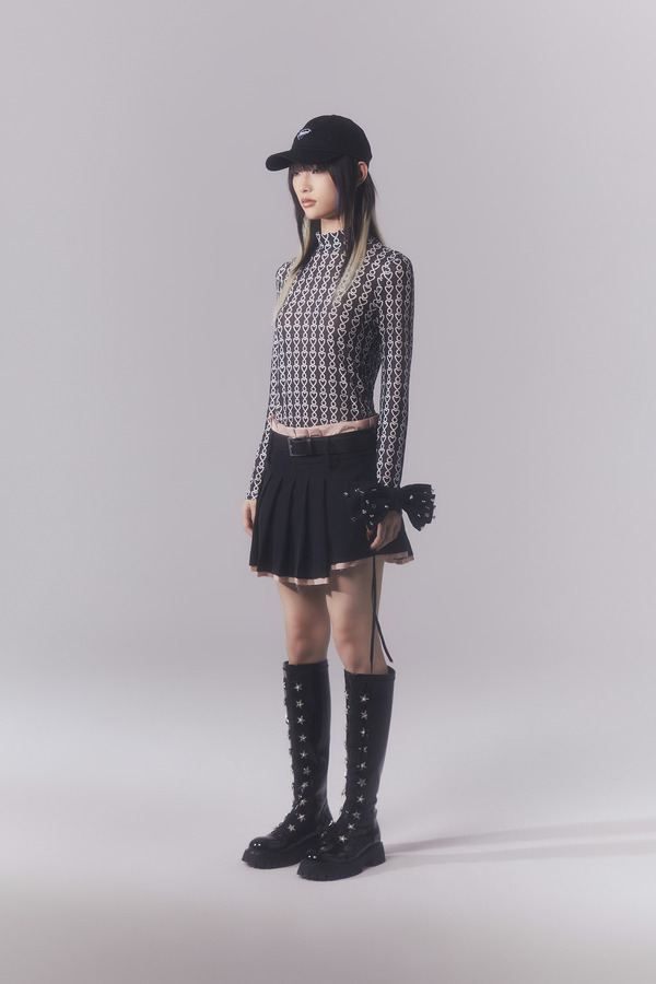 宇宙能量印花皮肤衣