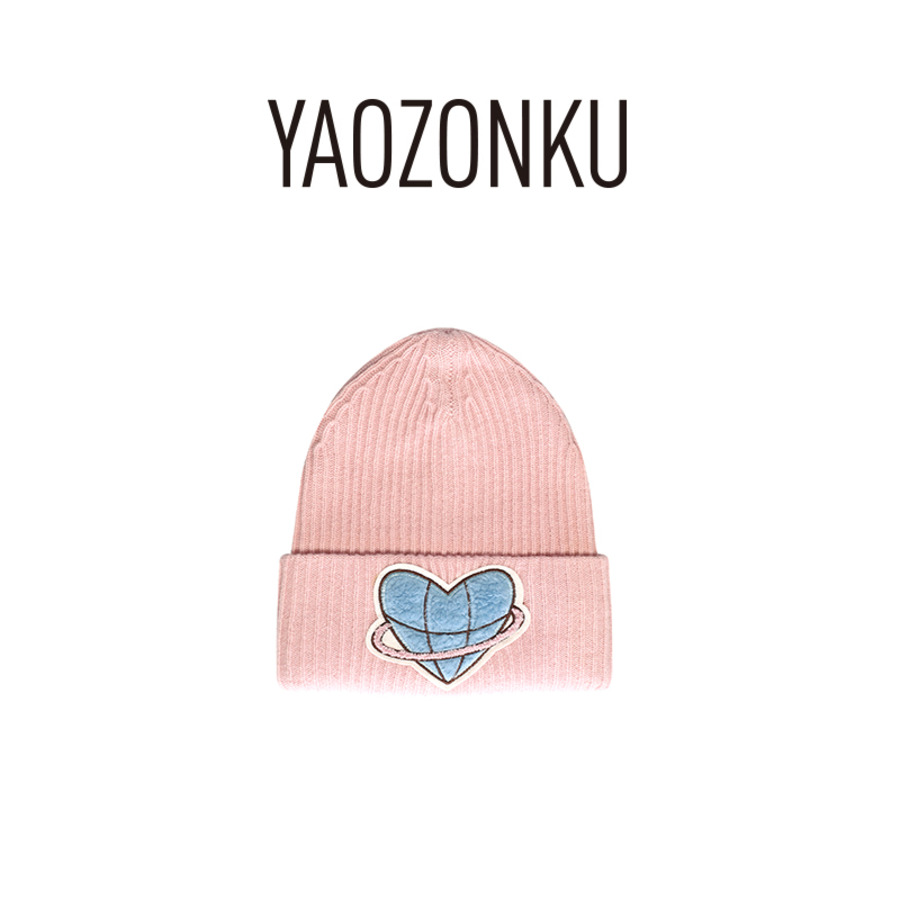 宇宙能量刺绣羊毛冷帽