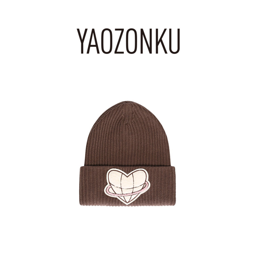 宇宙能量刺绣羊毛冷帽