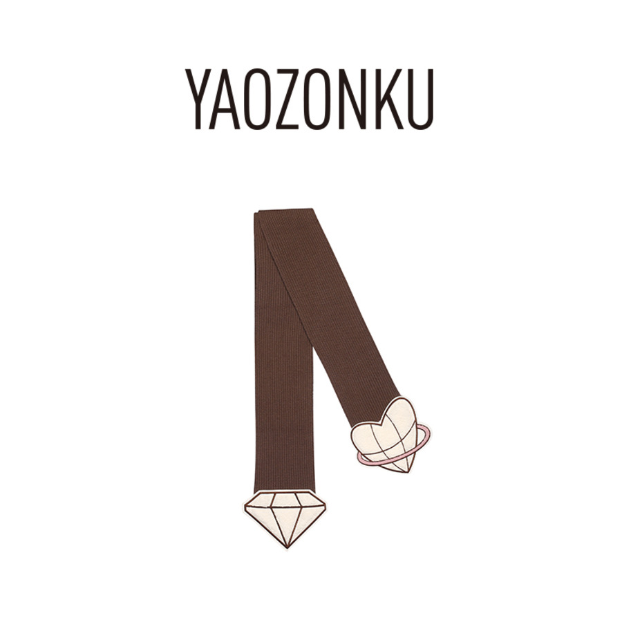 宇宙能量刺绣羊毛围巾