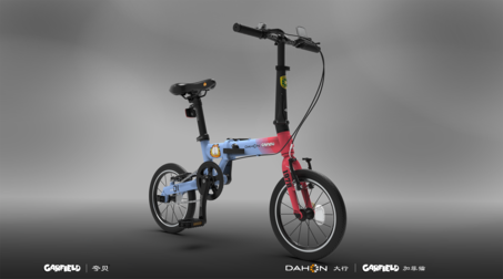 加菲猫折叠自行车ZD-01-5