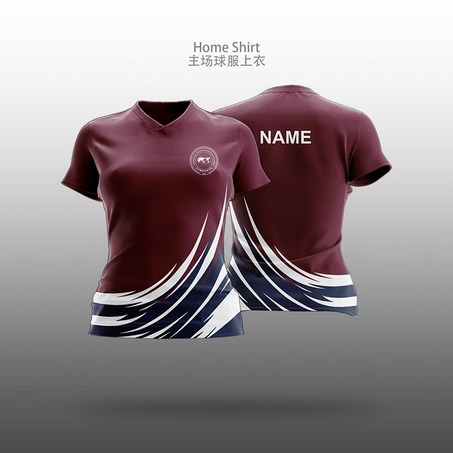 SCIE Girls Badminton Shirts-Home & Away 女装羽毛球上衣-Home& Away-2