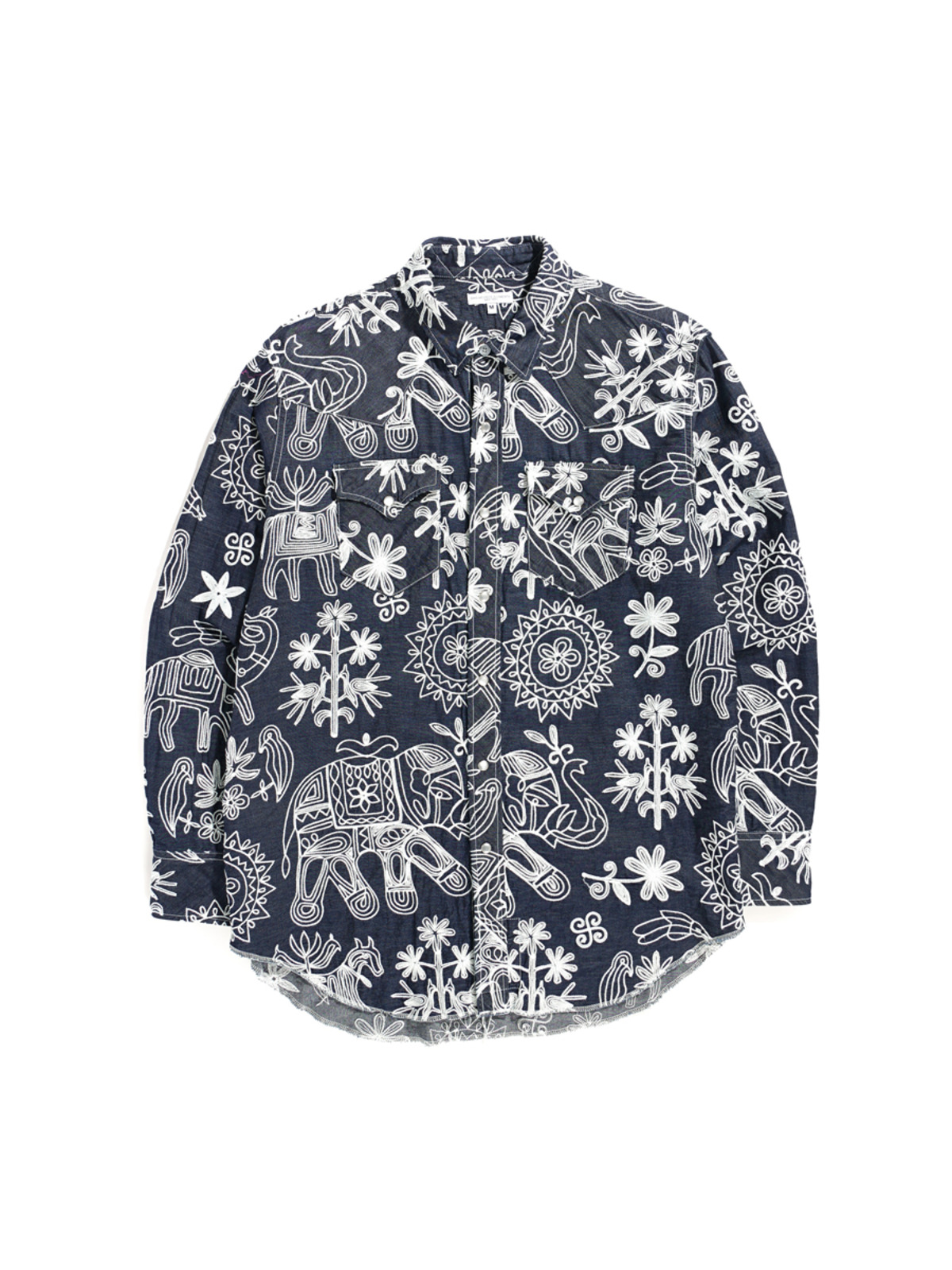 ENGINEERED GARMENTS 23SS Combo Western Shirt