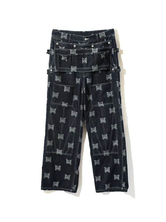 NEEDLES 23SS Apron Pant - 10oz Denim / Papillon Jq.