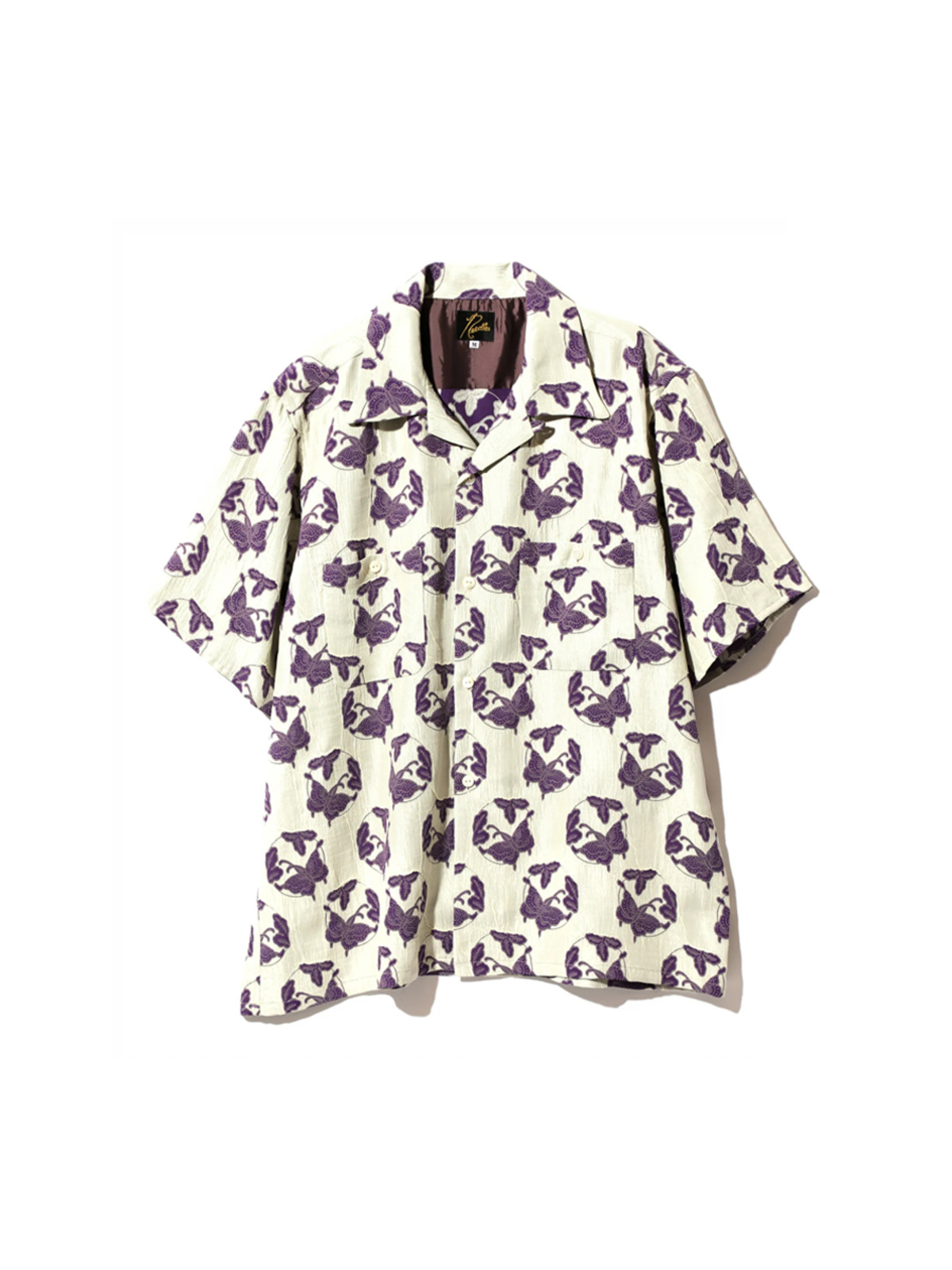 NEEDLES 23SS S/S One-Up Shirt - ACE/R Papillon Jq.