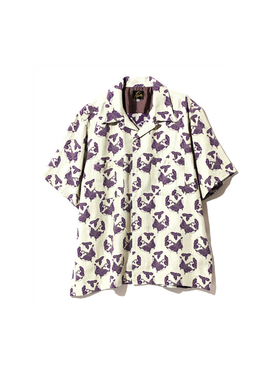 NEEDLES 23SS S/S One-Up Shirt - ACE/R Papillon Jq