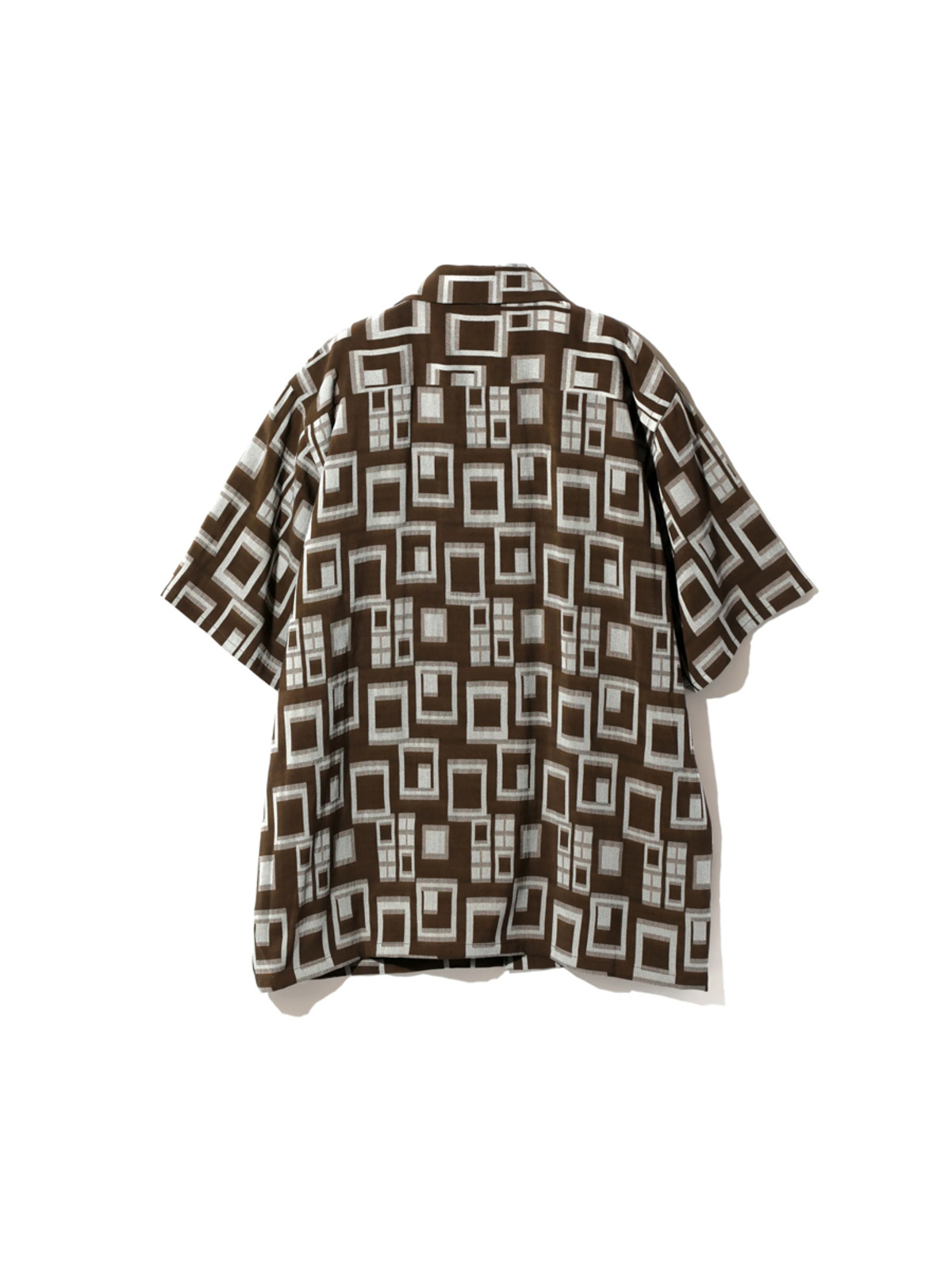 NEEDLES 23SS S/S Classic Shirt - R/PE/L Multi Block Jq.