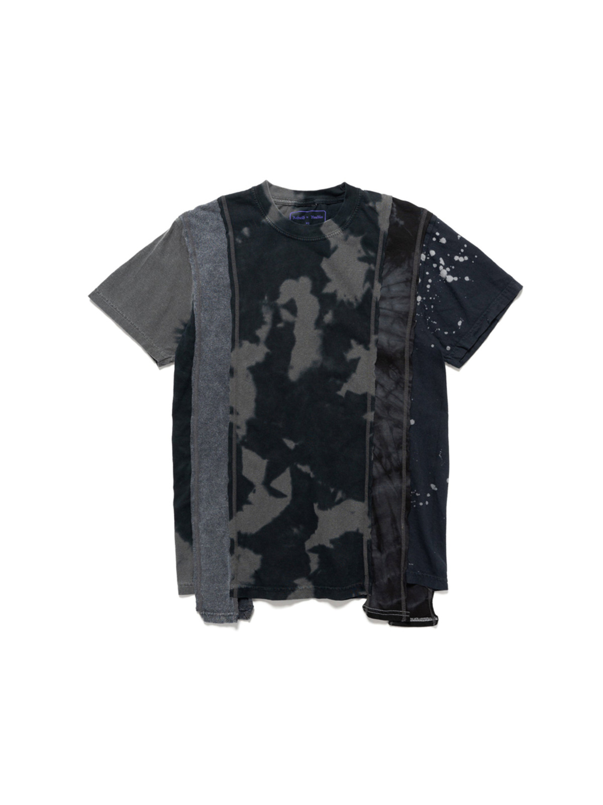Rebuild by NEEDLES 23SS 5 Cuts S/S Tee - B&W Mishmash