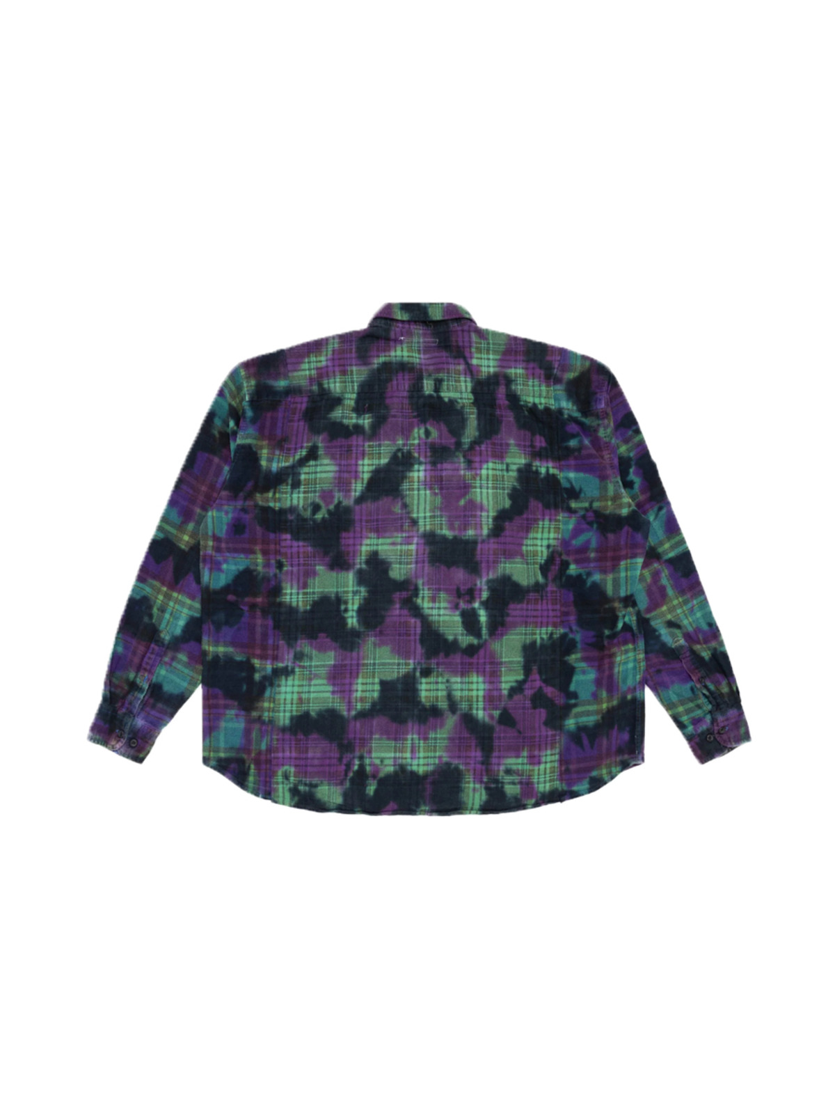 Rebuild by NEEDLES 23SS Flannel Shirt-Ribbon Shirt Uneven Dye