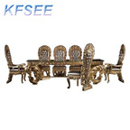 2500usd Gorgeous lovely ins Kfsee Dining Table Castle