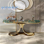 360usd 100*38*85cn  ins Luxury Modern Kfsee Console Table