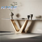 300usd 90cm length  ins Luxury Modern Kfsee Console Table