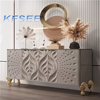 600usd 120cm length Luxury ins Kfsee Console Table