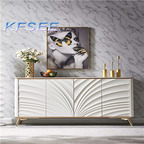 450usd 160*40*90cm Luxury ins Kfsee Console Table