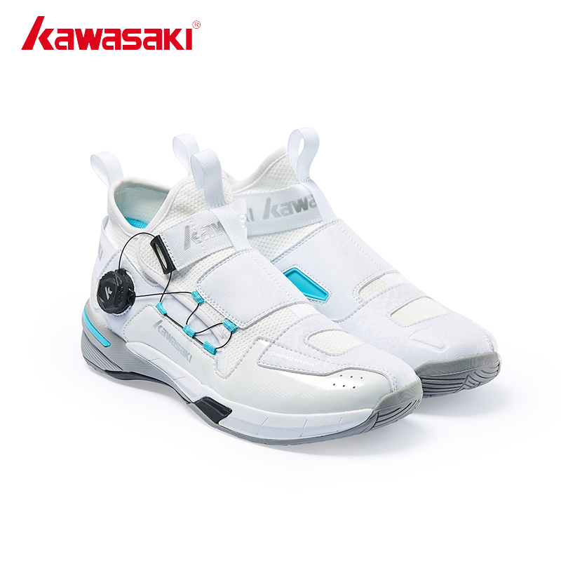 kawasaki/川崎 新款 穿越2.0 耐磨防滑羽毛球鞋透气休闲运动鞋缓震-3
