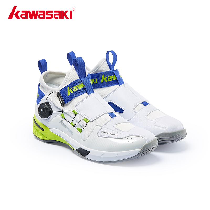 kawasaki/bet体育 新款 穿越2.0 耐磨防滑羽毛球鞋透气休闲运动鞋缓震-5