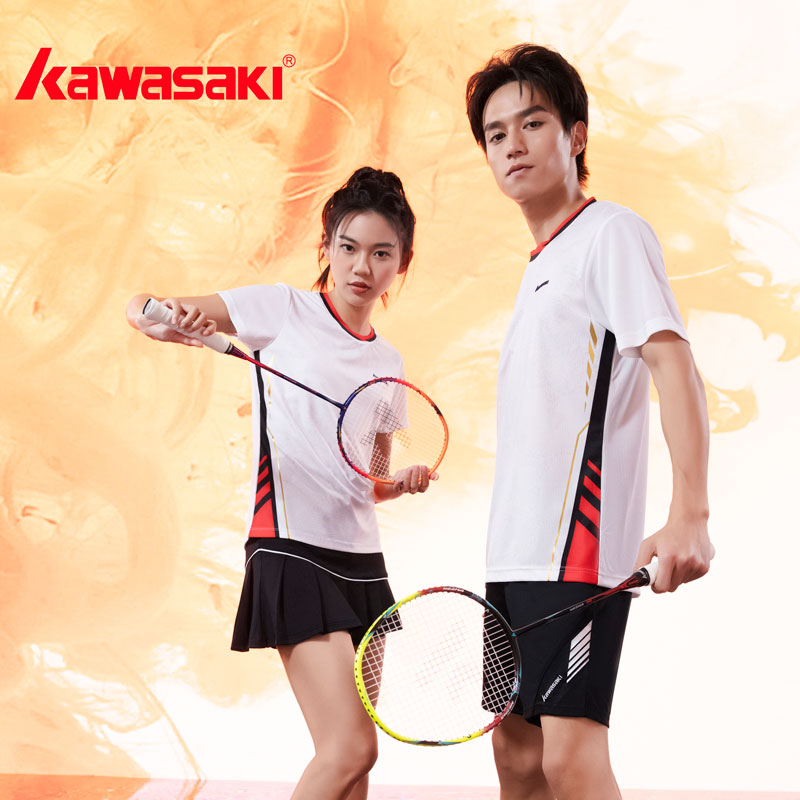 kawasaki/bet体育 男女同款圆领短袖T恤 K1C25-A1949