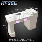 200usd 100cm length Fashion Kfsee Nail Table