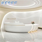 900usd 200cm length Fast Kfsee Reception Table Desk