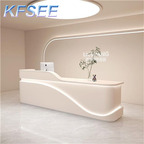 250usd 100cm length Beauty Kfsee Reception Cashier Counter