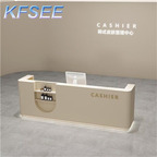 250usd 100cm length Beauty Kfsee Reception Cashier Counter