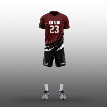 ISNS Boys Volleyball Home Uniform --男装主场排球服-2