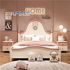 500usd Romantic Kfsee Bedroom Bed
