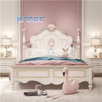 500usd Romantic Kfsee Bedroom Bed