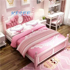 500usd Romantic Kfsee Bedroom Bed