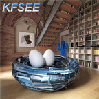 6000usd Bird Nest Kfsee Lounge Chair