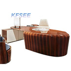 2000usd Luxury Boss Kfsee Office Table Study Desk