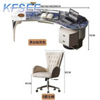 800usd with chair 160cm length Kfsee Office Table Desk