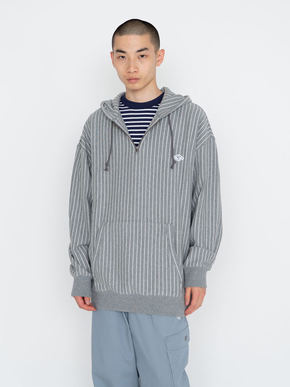 PUMA x nanamica Striped Hoodie