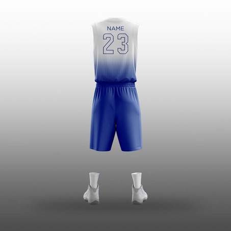 BIHZ Boys Basketball kit  男装蓝球队服-3