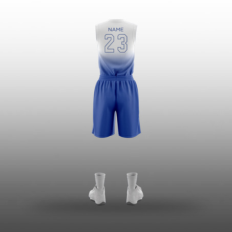 BIHZ Girls Basketball kit 女装蓝球队服-3