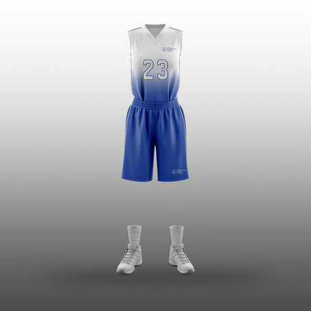 BIHZ Girls Basketball kit 女装蓝球队服-2