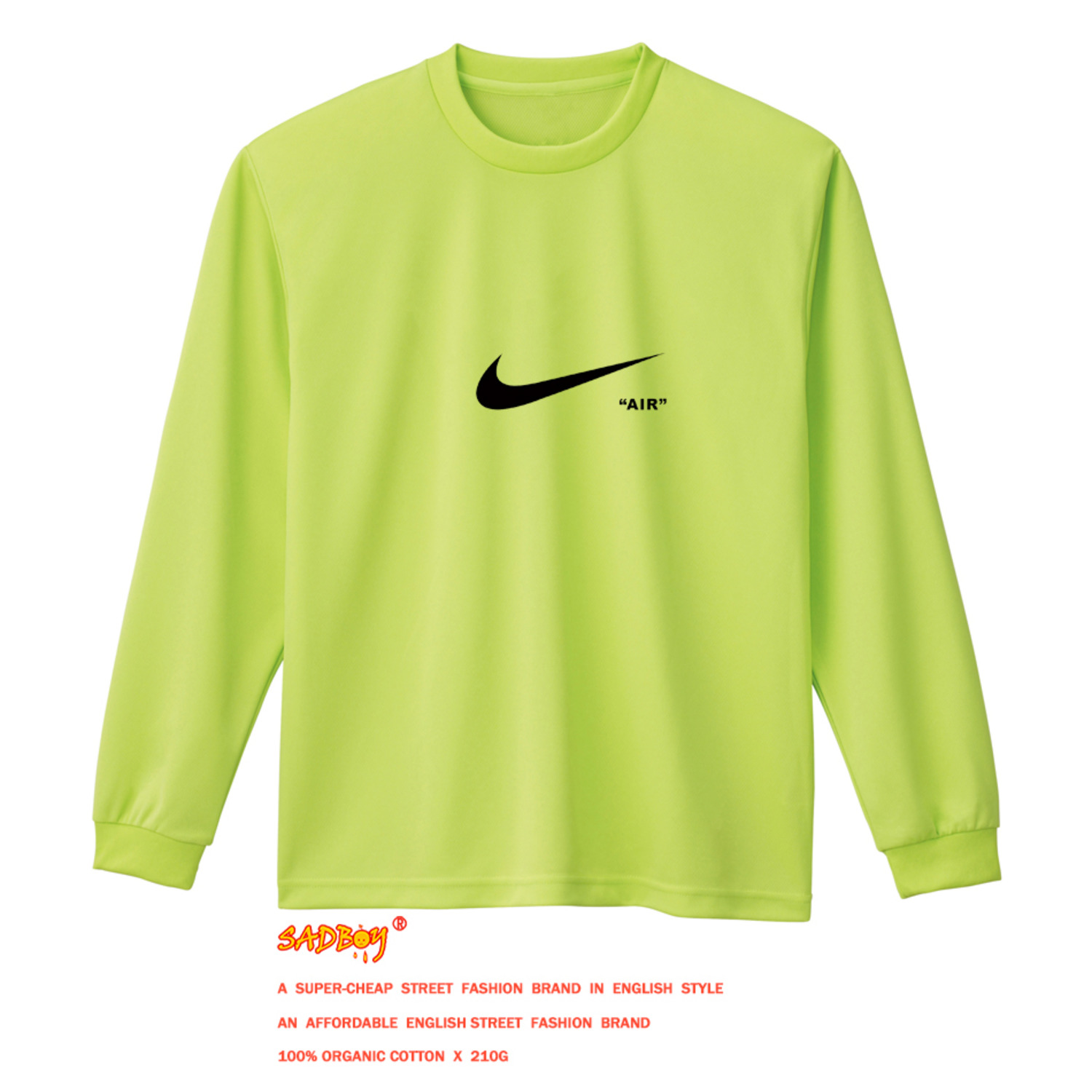 Nike X Under 四季可穿圆领长袖运动休闲吸汗健身运动长袖T恤! 闪购！数量有限-4